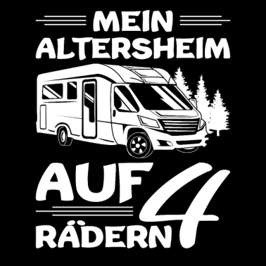 Motiv Camping Rentner Mein Altersheim auf 4 Rädern