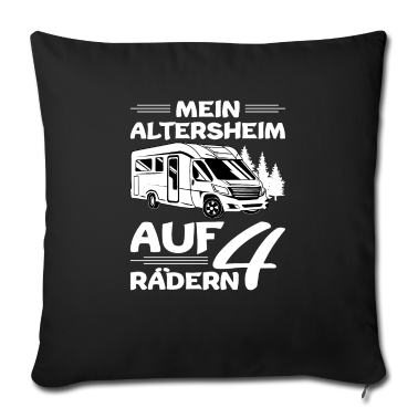 Geschenke für Oma und Opa Kissenbezug - Camping Rentner Mein Altersheim auf 4 Rädern