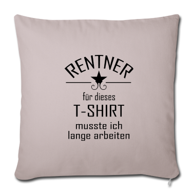 Geschenke für Oma und Opa Kissenbezug - Rentner witziges Shirt
