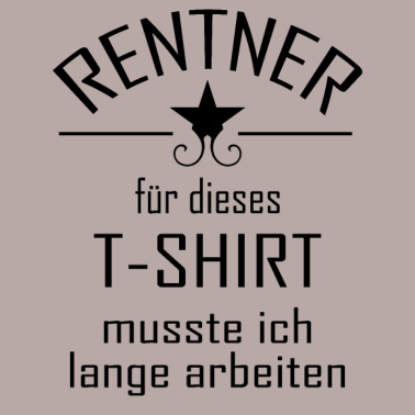 Motiv Rentner witziges Shirt