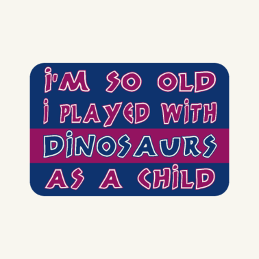 Motiv Dinosaurier Dino Großvater Geschenk