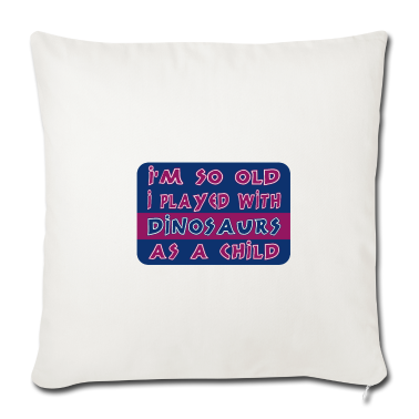 Geschenke für Oma und Opa Kissenbezug - Dinosaurier Dino Großvater Geschenk