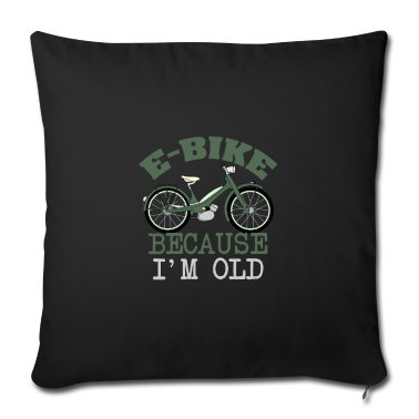 Geschenke für Oma und Opa Kissenbezug - E-Bike Shirt & Geschenk Rentner