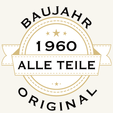 Motiv Baujahr 1960 Original Geburtstag Geburtsjahr