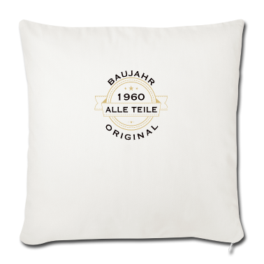 Geschenke für Oma und Opa Kissenbezug - Baujahr 1960 Original Geburtstag Geburtsjahr