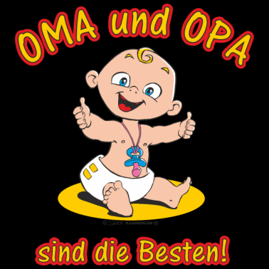 Motiv CD - Oma und Opa sind die Besten - RAHMENLOS