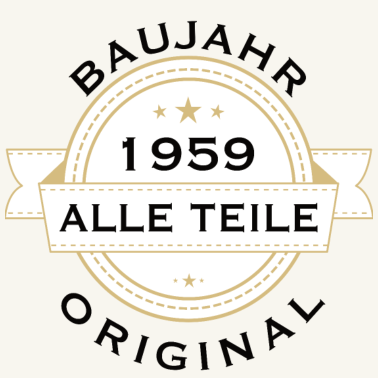 Motiv Baujahr 1959 Original Geburtstag Geburtsjahr