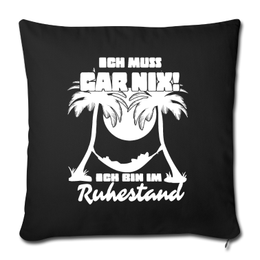 Geschenke für Oma und Opa Kissenbezug - Rentner Rentnerin Rente Ruhestand Senior Geschenk