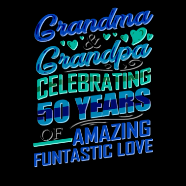 Motiv Gold Hochzeitstag Oma und Opa