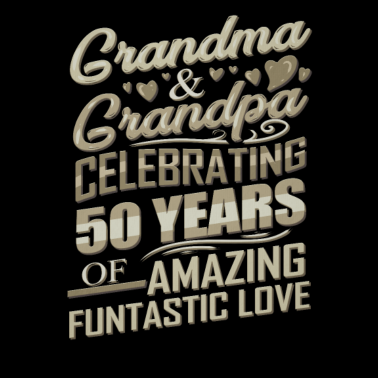 Motiv Gold Hochzeitstag Oma und Opa