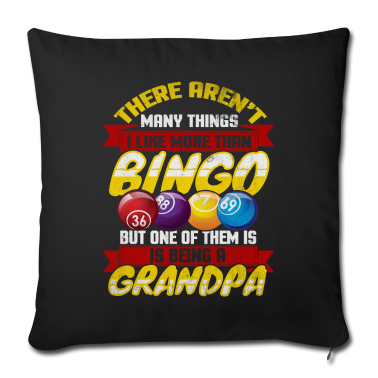 Geschenke für Oma und Opa Kissenbezug - Bingo Oma Opa