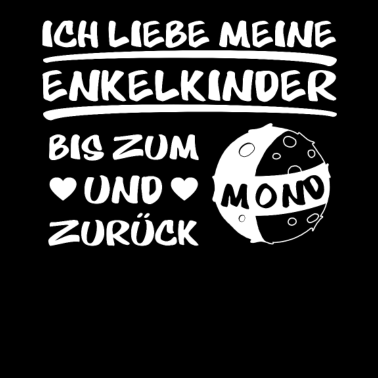 Motiv Ich liebe meine Enkelkinder bis zum Mond Shirt