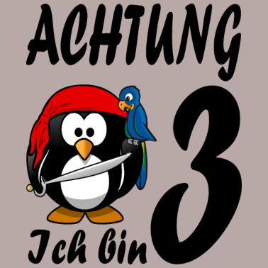 Motiv Geburtstag 3 Pirat Kind Geschenk Mama Papa Oma Opa