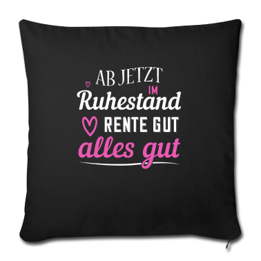 Geschenke für Oma und Opa Kissenbezug - Ruhestand Shirt Renteneintritt Geschenk Pension