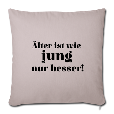 Geschenke für Oma und Opa Kissenbezug - Alter Geburtstag älter lustige coole Sprüche Oma