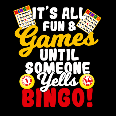 Motiv Lustiger Bingo Spruch