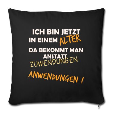 Geschenke für Oma und Opa Kissenbezug - Rentner Zuwendungen Anwendungen