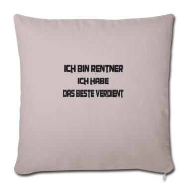 Geschenke für Oma und Opa Kissenbezug - Rente Rentner verdienter Ruhestand Lebensabend