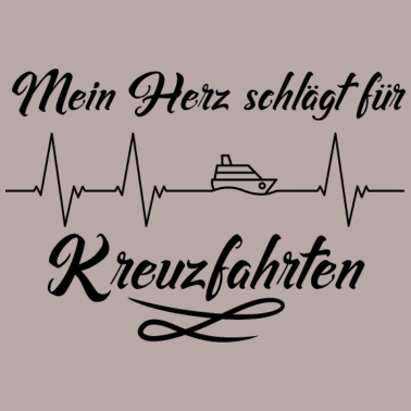 Motiv Mein Herz schlägt für Kreuzfahrten - mit Schiff