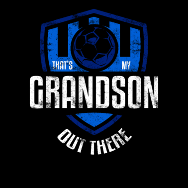 Motiv Fussballer Opa und Oma