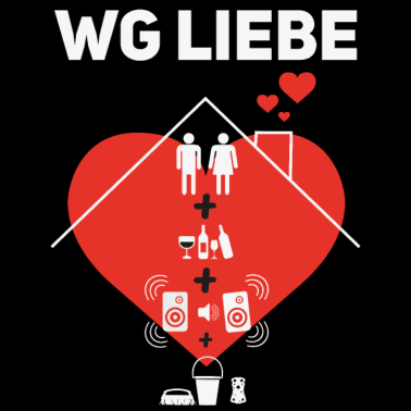 Motiv Studenten WG Mitbewohner Party Geschenk Idee Uni