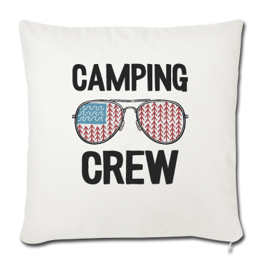 Geschenke für Oma und Opa Kissenbezug - Camping Crew Camper Wohnwagen Outdoor