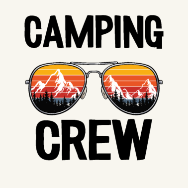 Motiv Camping Crew Camper Wohnwagen Outdoor