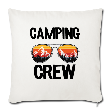 Geschenke für Oma und Opa Kissenbezug - Camping Crew Camper Wohnwagen Outdoor