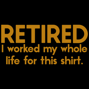 Motiv Ruhestand Rentner Abschiedsfeier lustig Geschenk