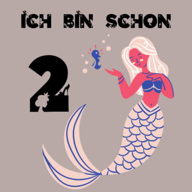 Motiv Meerjungfrau 2 Kindergeburtstag Mädchen Geschenk