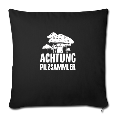 Geschenke für Oma und Opa Kissenbezug - Pilze sammeln Hobby | Pilzsammler Natur Geschenke