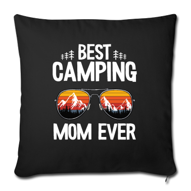 Geschenke für Oma und Opa Kissenbezug - Beste Camping Mama Camper Muttertag Wohnwagen