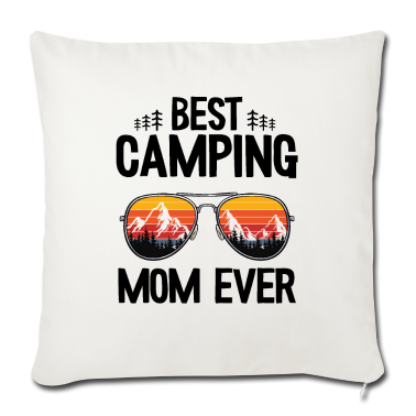 Geschenke für Oma und Opa Kissenbezug - Beste Camping Mama Camper Muttertag Wohnwagen