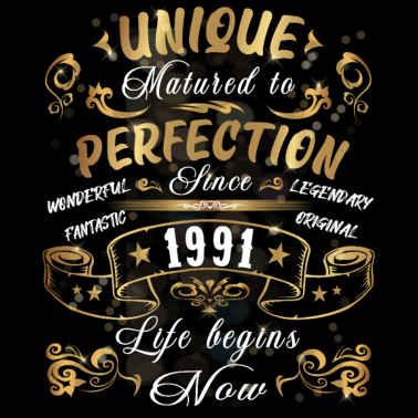 Motiv 30 Geburtstag Geschenk Jahrgang 1991Deko Damen