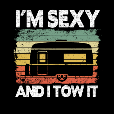 Motiv Camping Spruch Lustig Camper Wohnwagen USA