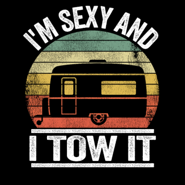 Motiv Camping Spruch Lustig Camper Wohnwagen USA