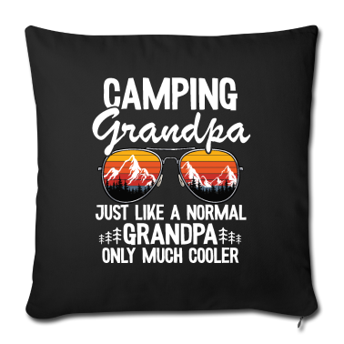 Geschenke für Oma und Opa Kissenbezug - Camping Opa Camper Großvater Vatertag Wohnwagen