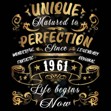 Motiv 60 Geburtstag Geschenk Jahrgang 1961 deko