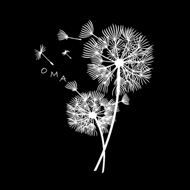 Motiv Oma Pusteblume Geschenk Blumenmotiv Oma Geschenk