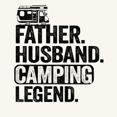 Motiv Camping Papa Camper Opa Geschenk Wohnwagen Outdoor