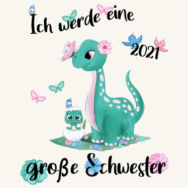 Motiv Schwangerschaft verkünden - Große Schwester 2021