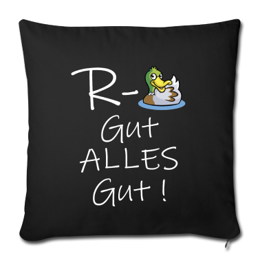 Geschenke für Oma und Opa Kissenbezug - Rente Ente Gut alles gut endlich Rentner Rentnerin