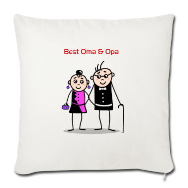 Geschenke für Oma und Opa Kissenbezug - Best Oma & Opa