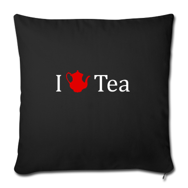 Geschenke für Oma und Opa Kissenbezug - Ich liebe Tee - Teezeit Geschenk Idee Getränk