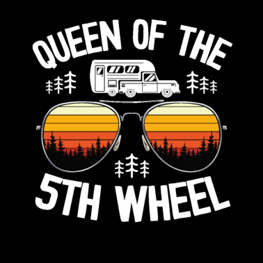 Motiv 5th Wheel König Camping Mama Camper Oma Fifth