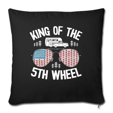 Geschenke für Oma und Opa Kissenbezug - 5th Wheel König Camping Papa Camper Fifth Wheeler