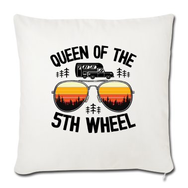 Geschenke für Oma und Opa Kissenbezug - 5th Wheel König Camping Mama Camper Oma Fifth