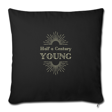 Geschenke für Oma und Opa Kissenbezug - Ein halbes Jahrhundert und doch noch jung und fit