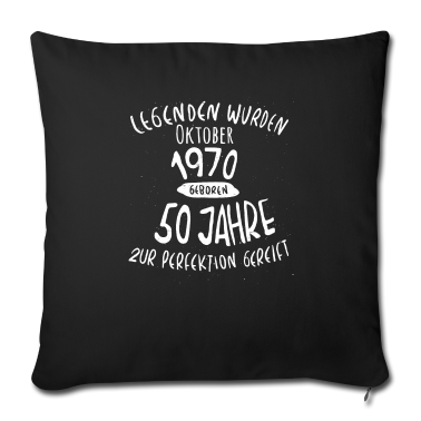 Geschenke für Oma und Opa Kissenbezug - 1970 Legenden Spruch Geschenk 51.Geburtstag