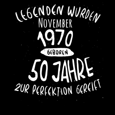 Motiv November 1970 Wurden Legenden Geboren Geschenkidee